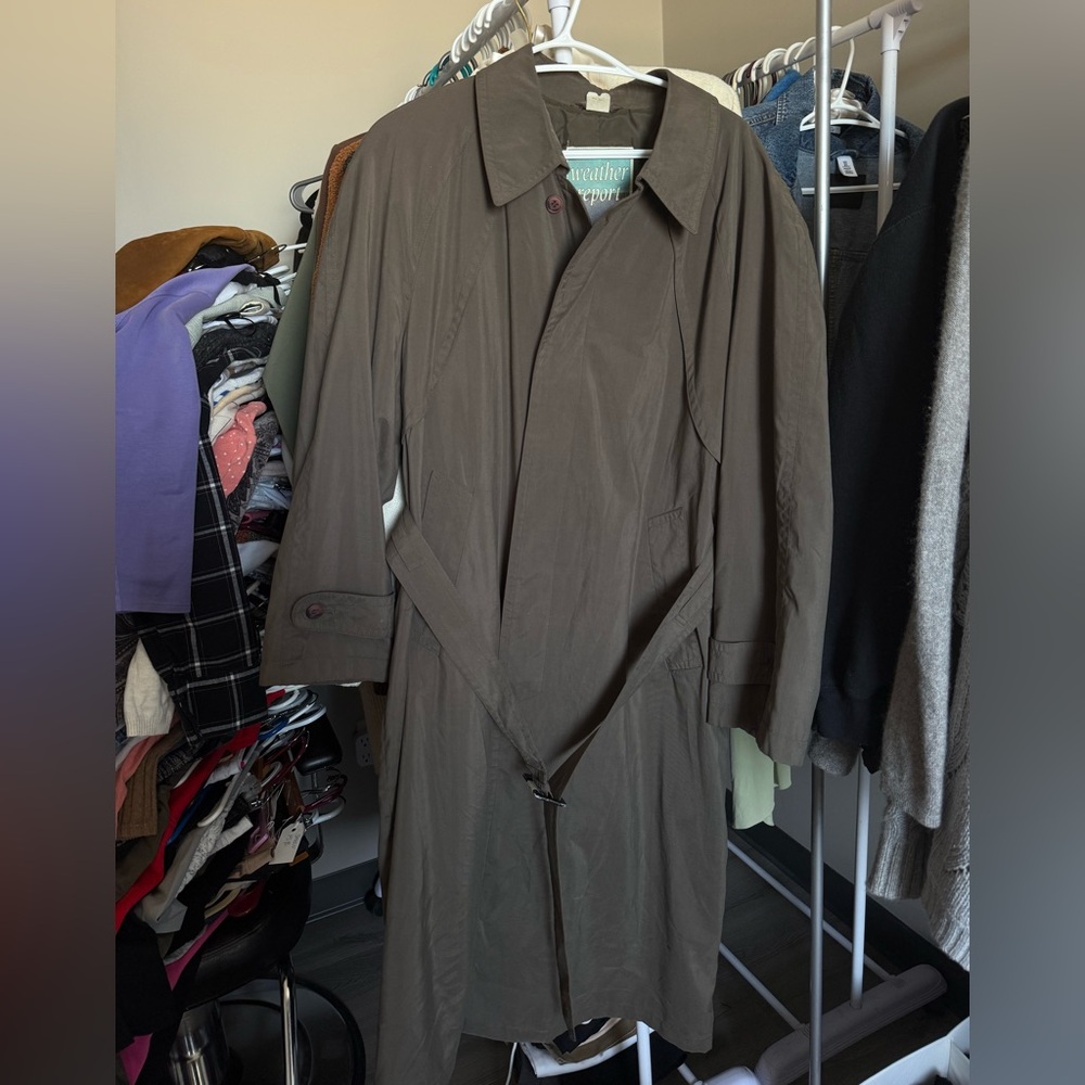 Weather Report Khaki trench Jacket
